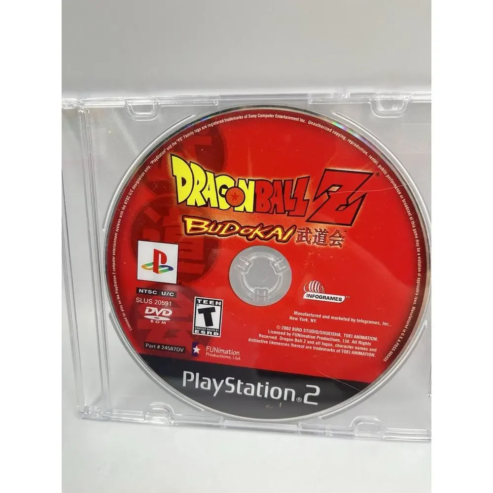 BUNDLE PlayStation PS2: Dragon Ball Z Budokai Epic Battles & DBZ Budokai Discs